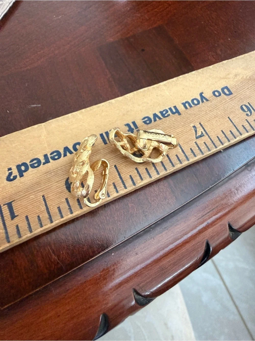 Vintage Clips on earrings